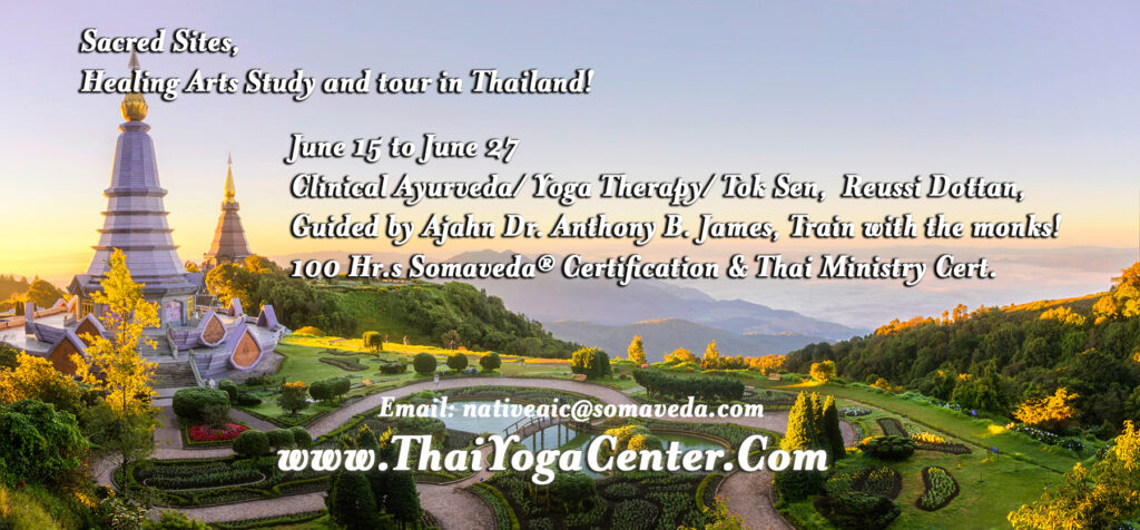 Thailand Thai Yoga Training and Sacred Sites Tour June 15, 2023